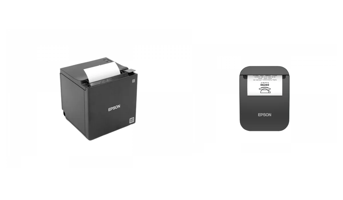 Epson-Tischdrucker und mobiler Ticketdrucker