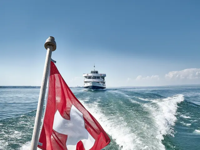 Fahrgastschiff der Schweizerischen Bodensee-Schifffahrt.